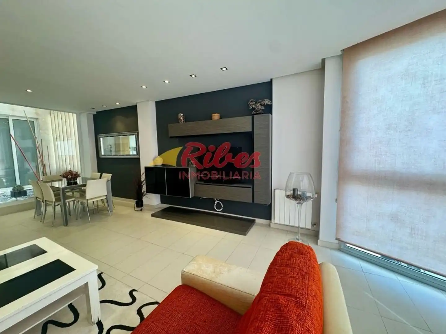 Wohnzimmer von Haus oder Chalet zum Verkauf in Cullera mit Klimaanlage, Terrasse und Abstellraum