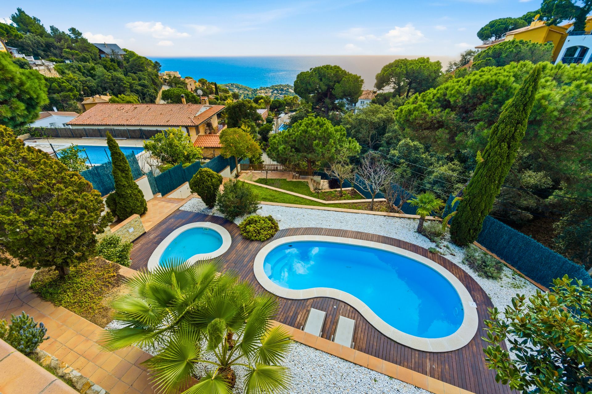 Jardí de Casa o xalet en venda en Lloret de Mar amb Aire condicionat, Calefacció i Jardí privat