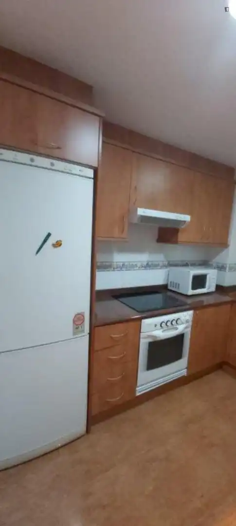 Cuina de Apartament per a compartir en Castellón de la Plana / Castelló de la Plana amb Aire condicionat, Moblat i Forn