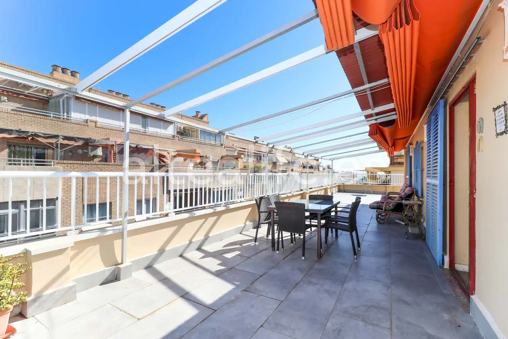 Terrasse von Dachboden zum Verkauf in Benidorm mit Klimaanlage und Terrasse