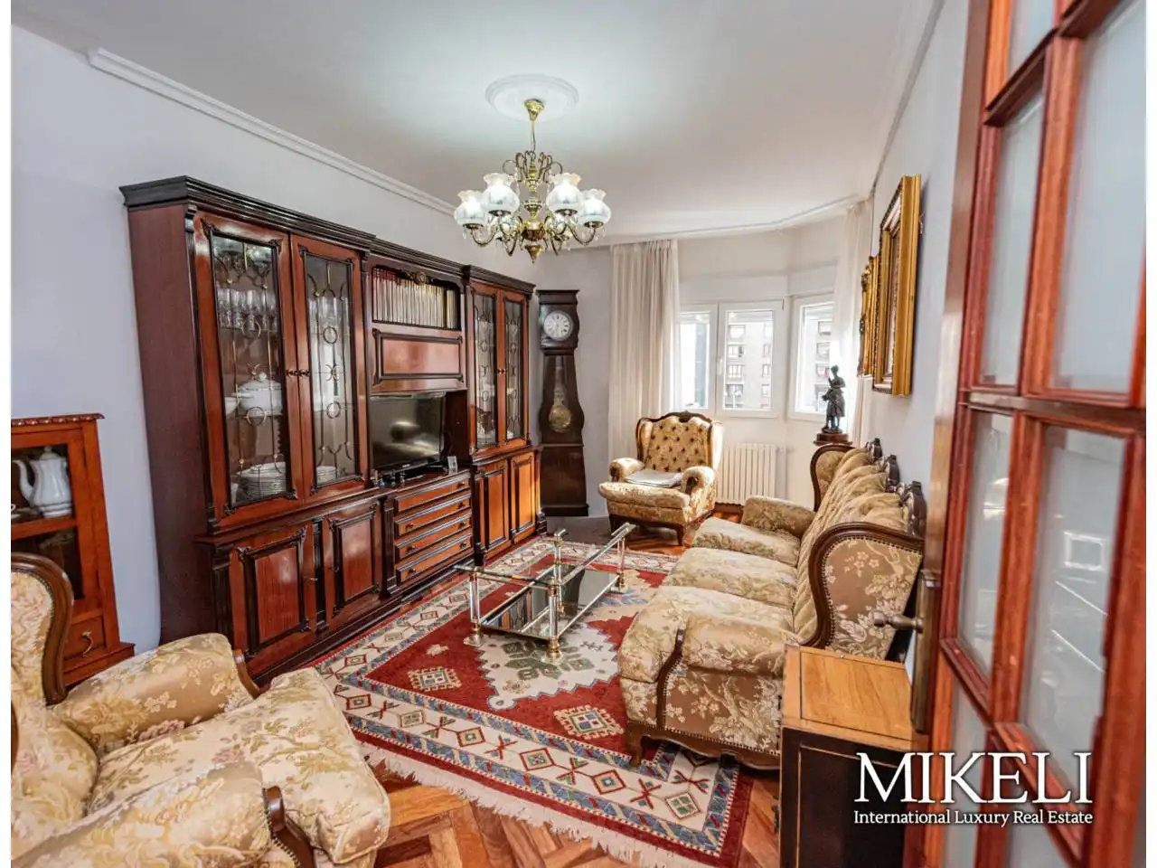 Sala de estar de Piso en venta en Santander con Calefacción y Parquet