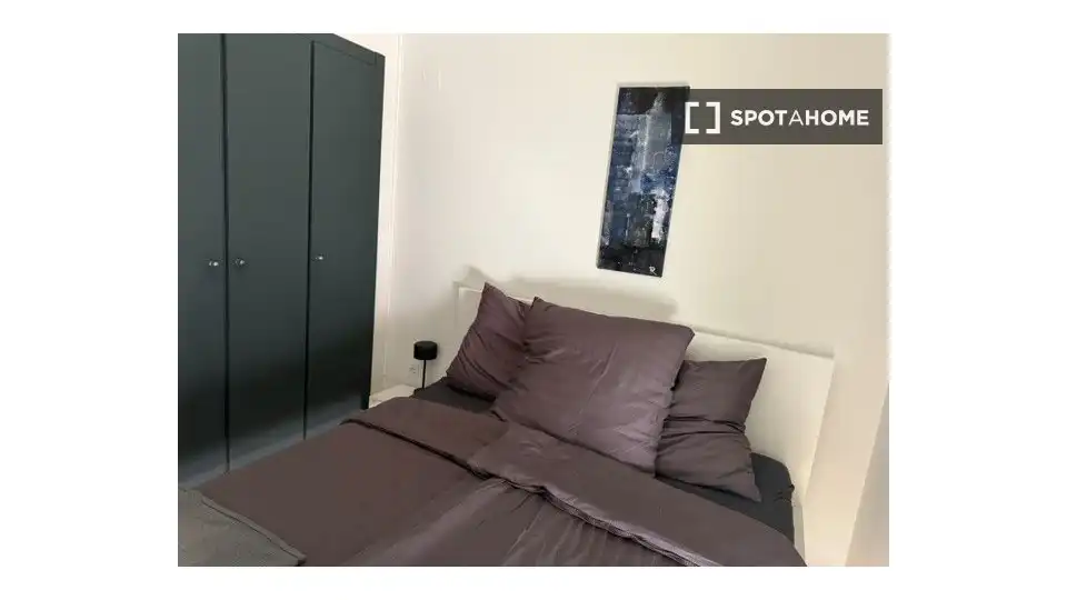 Bedroom of Flat for rent in Valencia  with Air Conditioner, Heating and Furnished