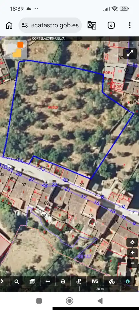 Terreno en venta en Calle Cabezo, 14, Cortelazor