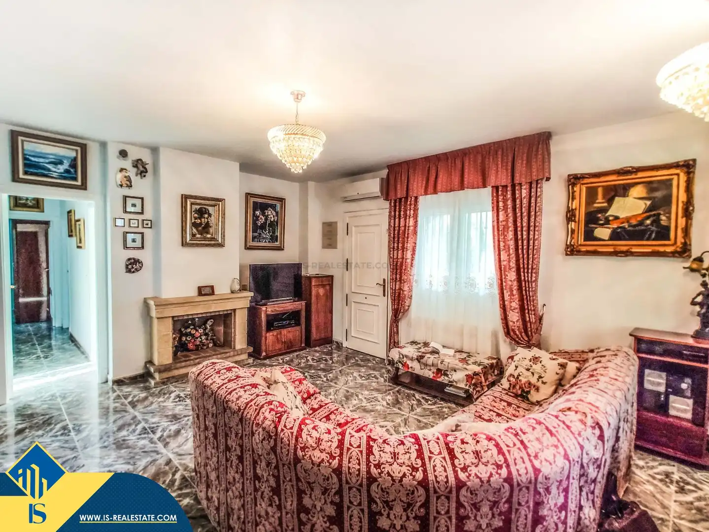 Living room of Houses for rent in Orihuela  with Air Conditioner, Private garden and Terrace