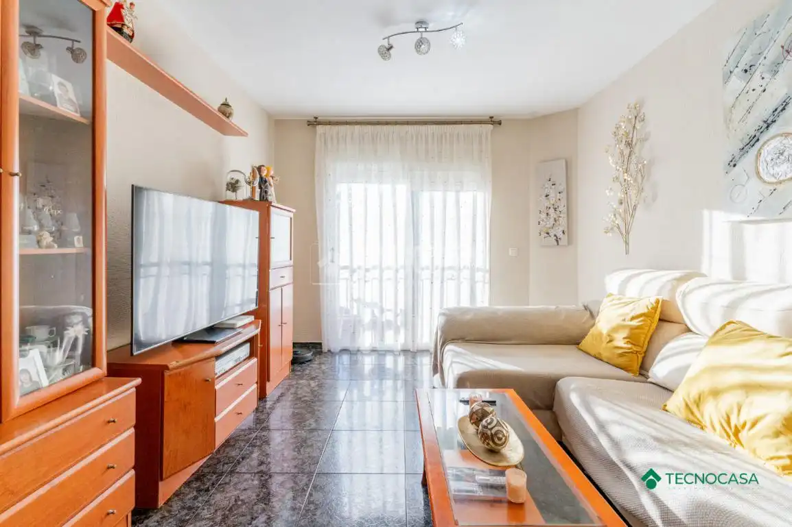 Wohnzimmer von Wohnung zum Verkauf in Vícar mit Klimaanlage und Terrasse