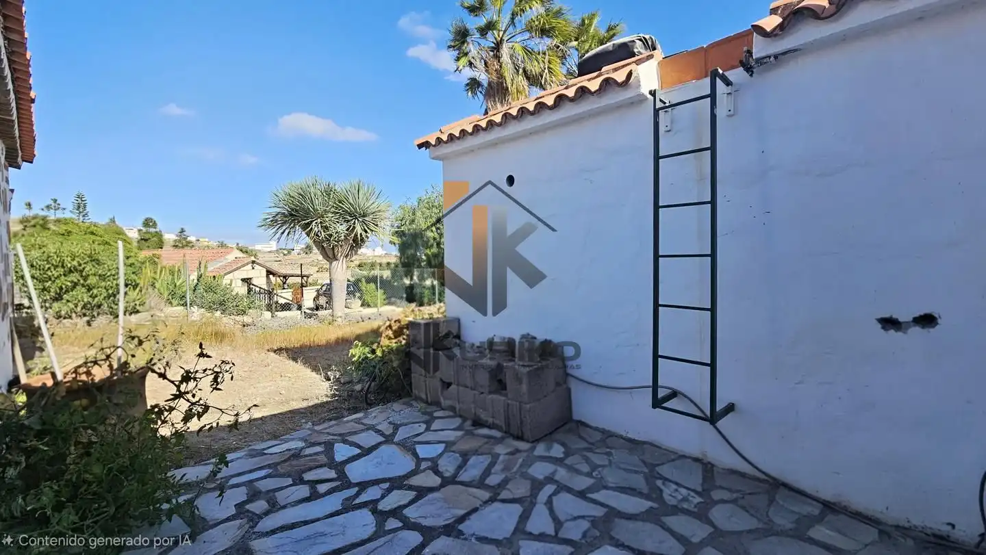 Exterior view of Detached homes for sale in Granadilla de Abona  with Private garden