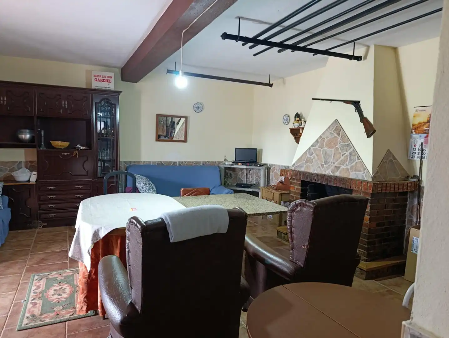 Sala de estar de Finca rústica en venta en Zalamea de la Serena