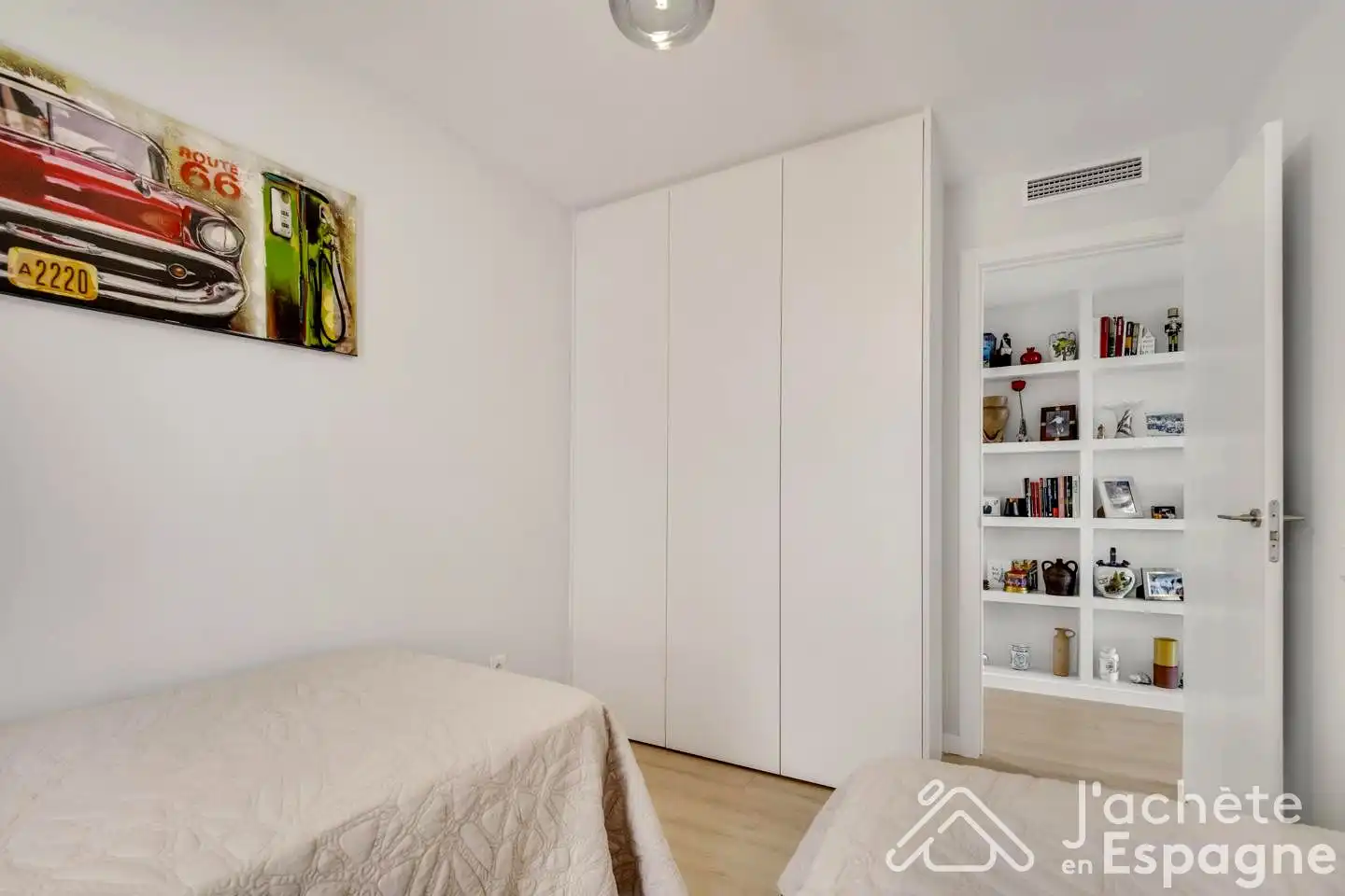 Schlafzimmer von Wohnung zum Verkauf in Vinaròs mit Klimaanlage, Terrasse und Möbliert