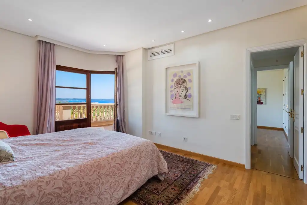Bedroom of Houses for sale in Calvià  with Air Conditioner, Private garden and Terrace