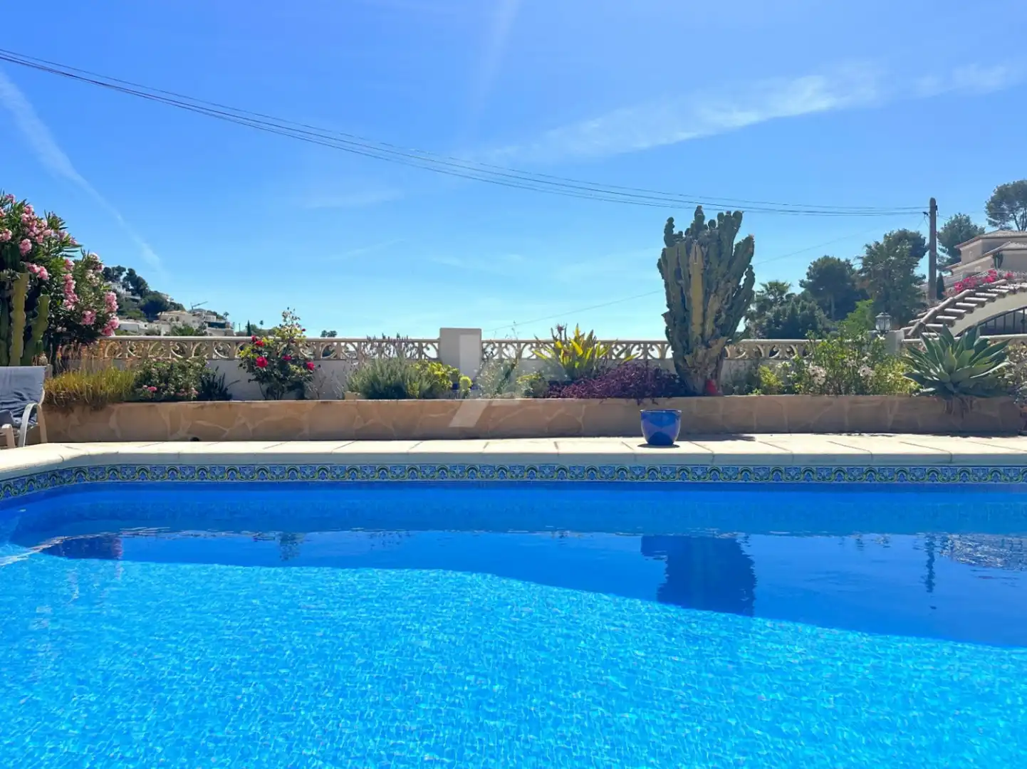 Swimming pool of Houses for sale in Moraira  with Air Conditioner, Heating and Private garden