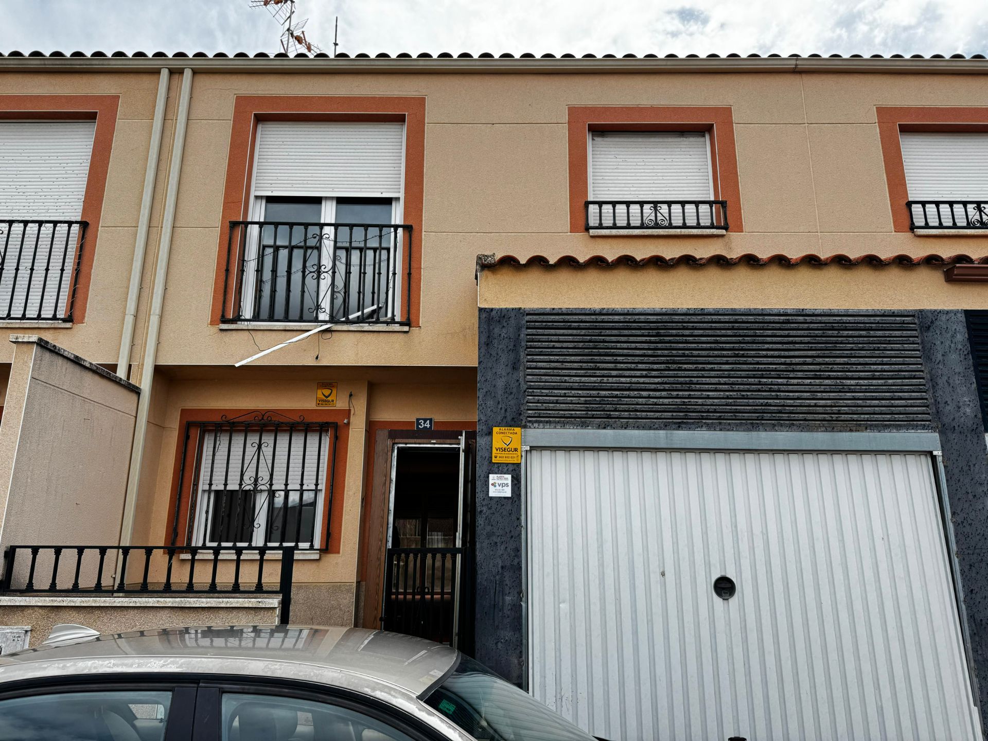 Exterior view of Single-family semi-detached for sale in Malagón