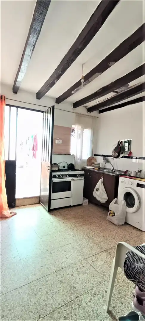 Cuina de Casa o xalet en venda en Villamanrique de la Condesa amb Balcó