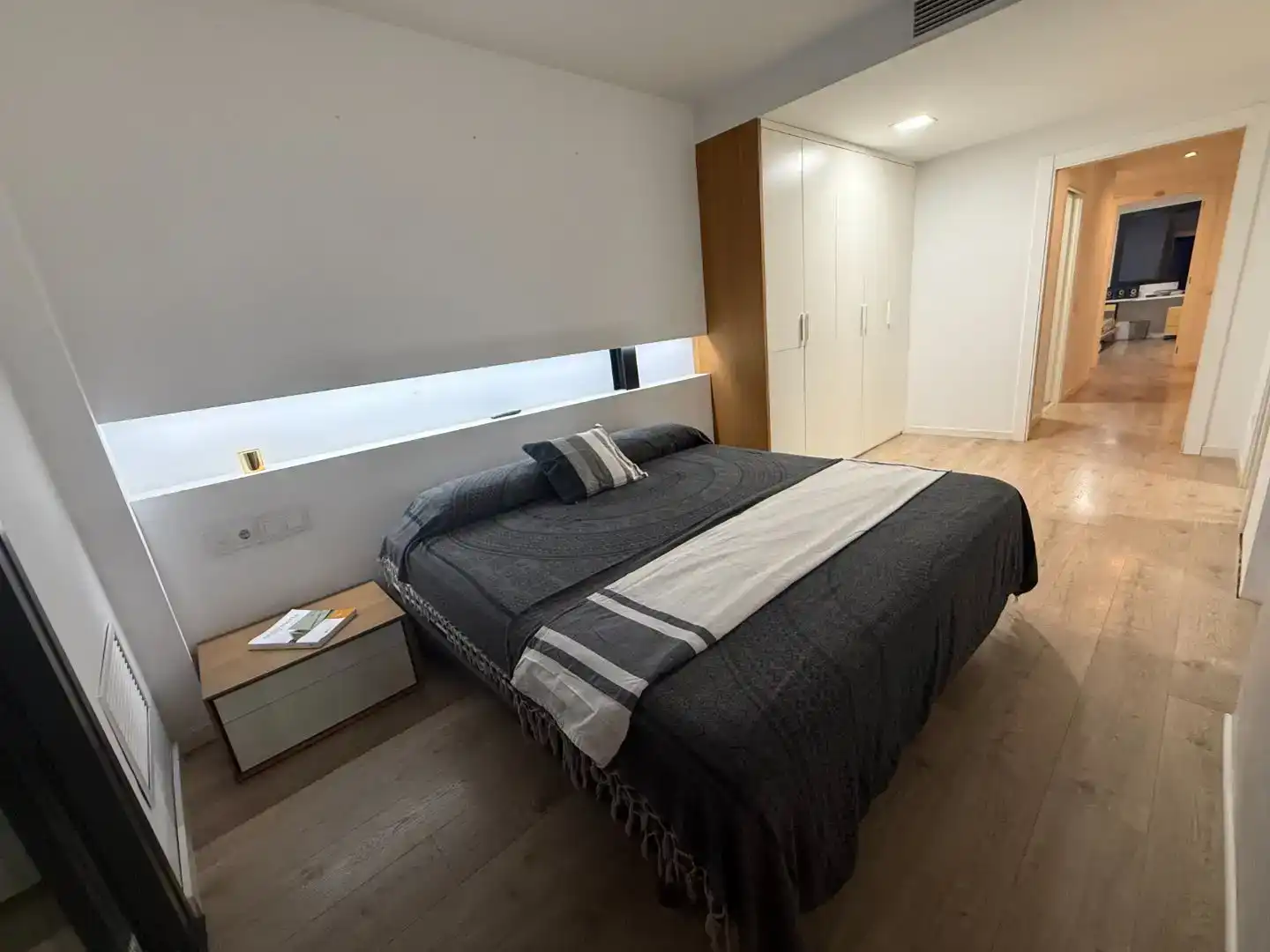 Bedroom of Detached homes for sale in Badalona  with Air Conditioner, Swimming Pool and Balcony