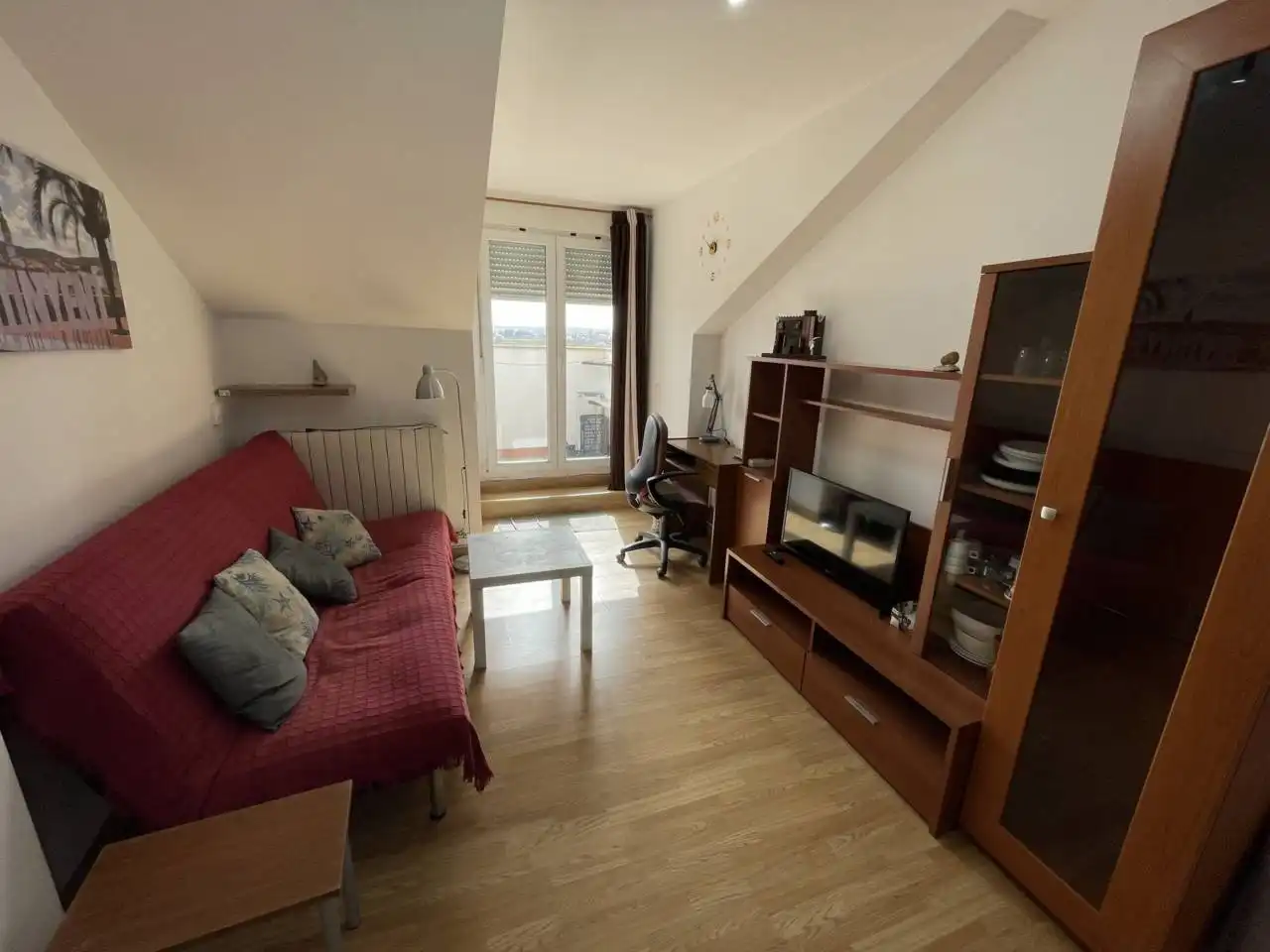 Sala de estar de Piso en venta en Zamora Capital  con Calefacción, Trastero y Amueblado