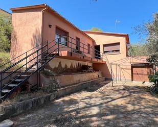 Exterior view of House or chalet for sale in Olesa de Bonesvalls  with Private garden and Terrace