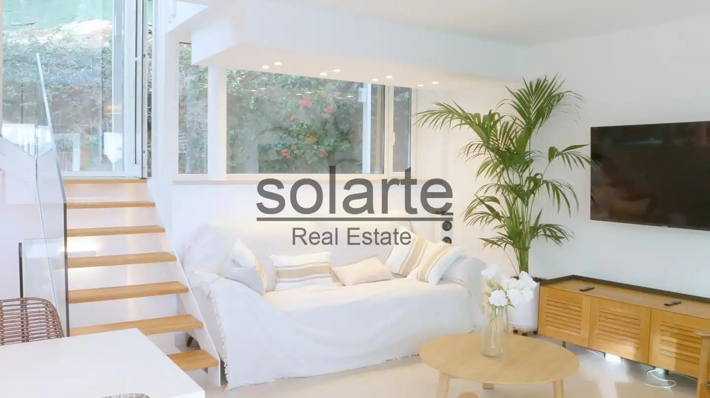 Sala d'estar de Casa o xalet de lloguer en Sitges
