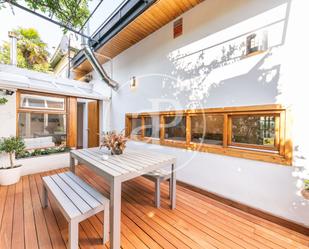 Terrassa de Casa o xalet de lloguer en  Madrid Capital amb Aire condicionat, Calefacció i Jardí privat
