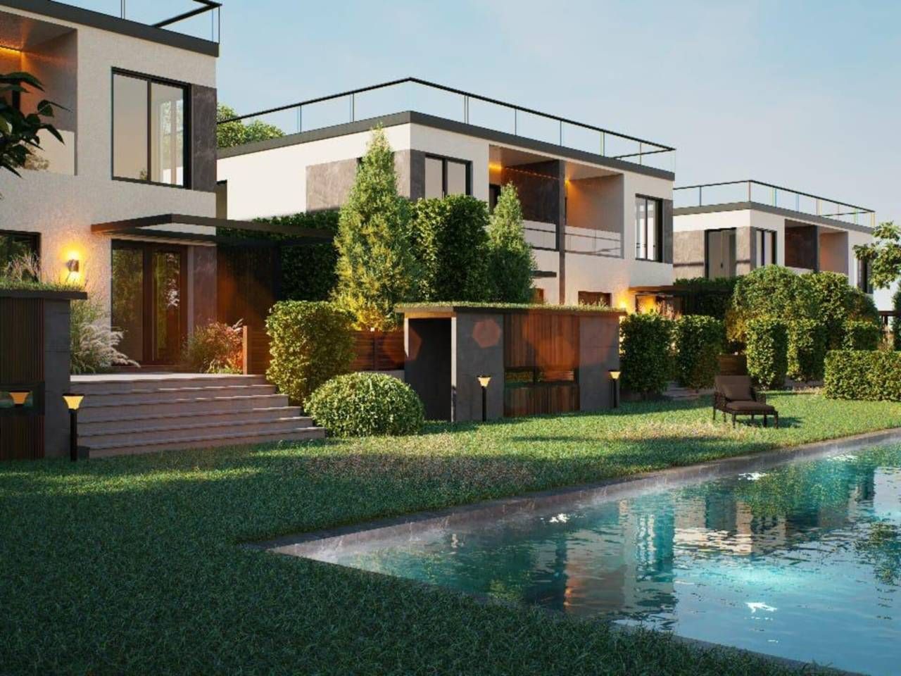 Jardín de Casa adosada en venta en Lloret de Mar con Terraza y Piscina comunitaria