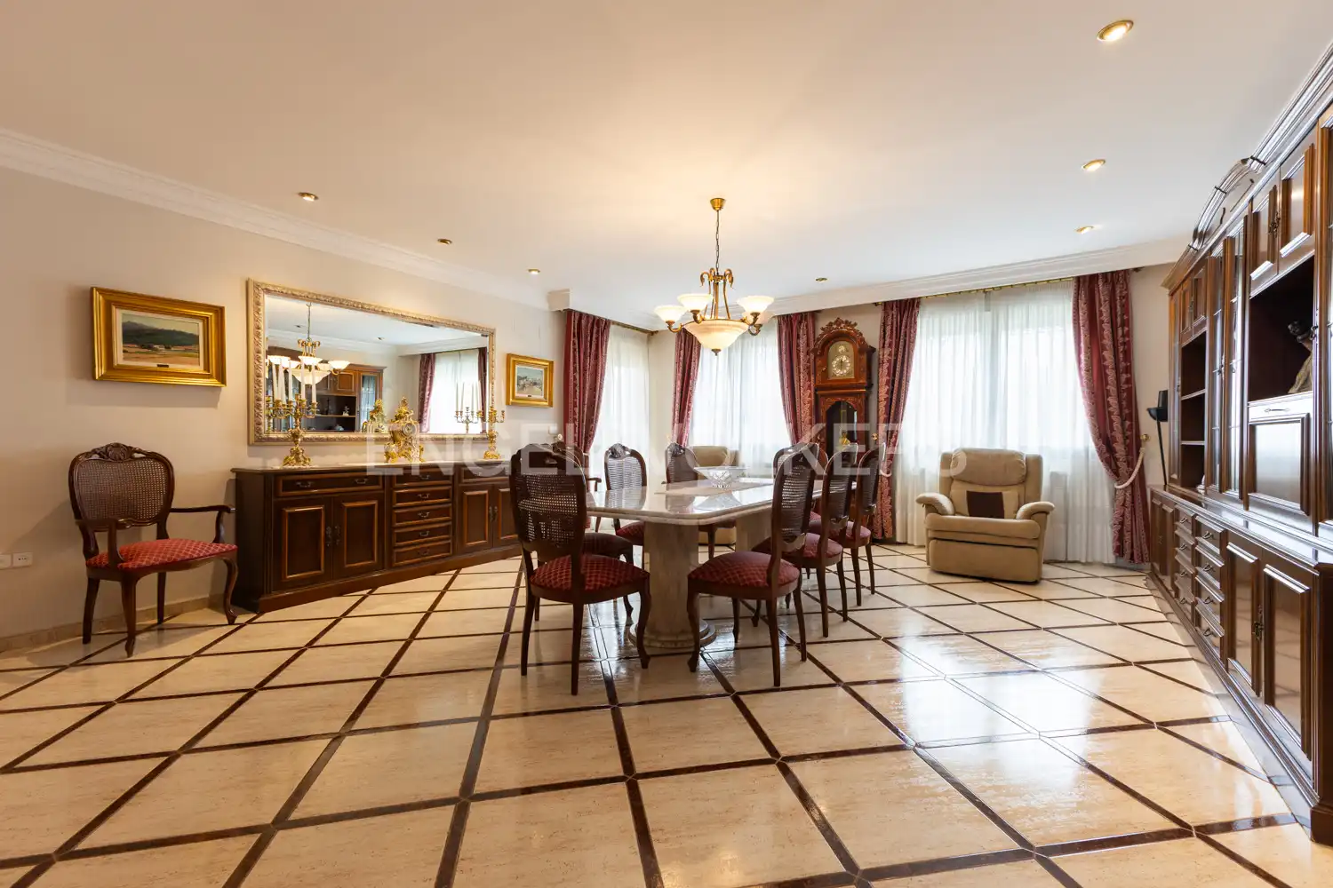 Comedor de Finca rústica en venta en Piles con Aire acondicionado, Calefacción y Jardín privado