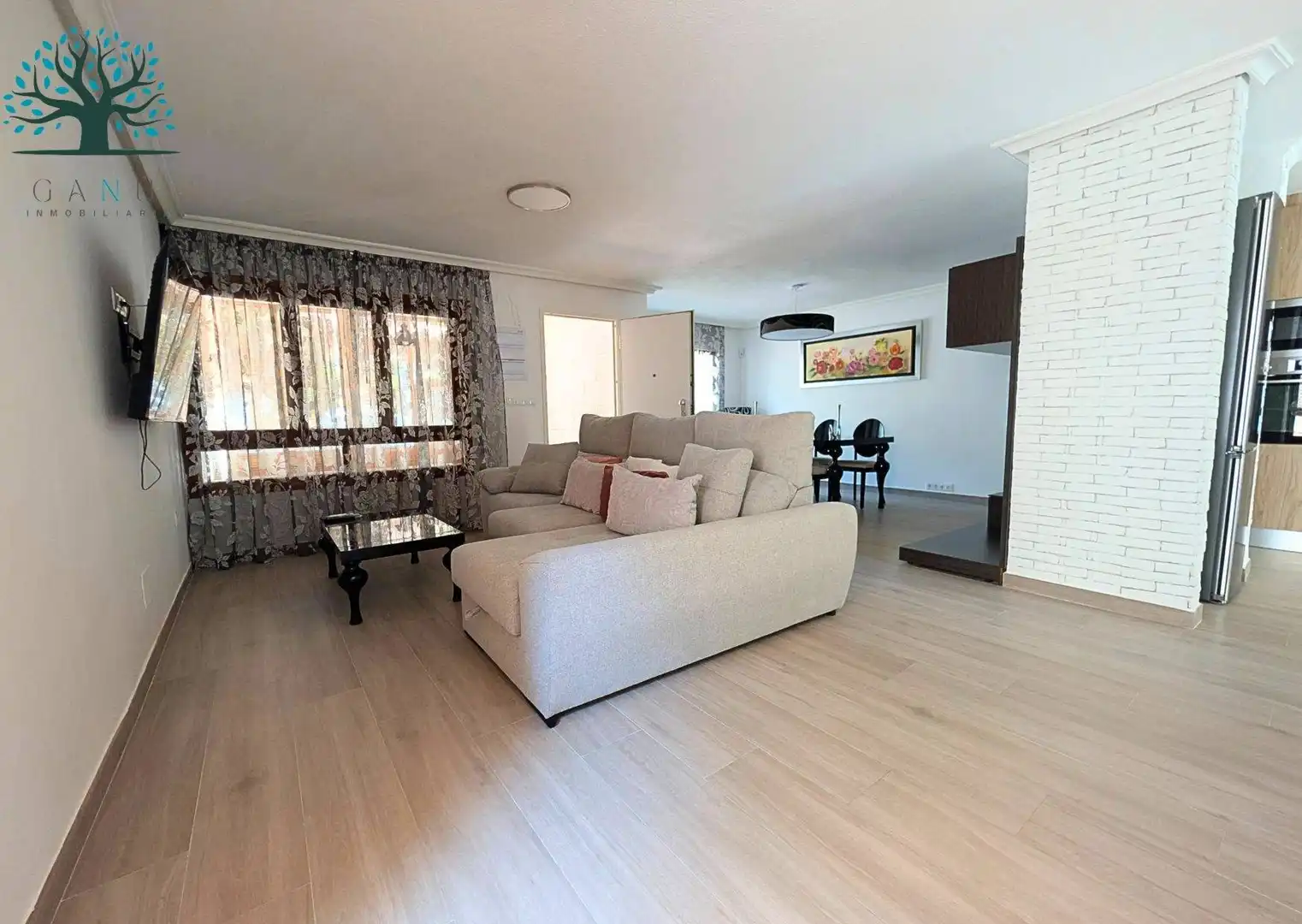 Wohnzimmer von Maisonette zum Verkauf in Totana mit Klimaanlage, Privatgarten und Terrasse