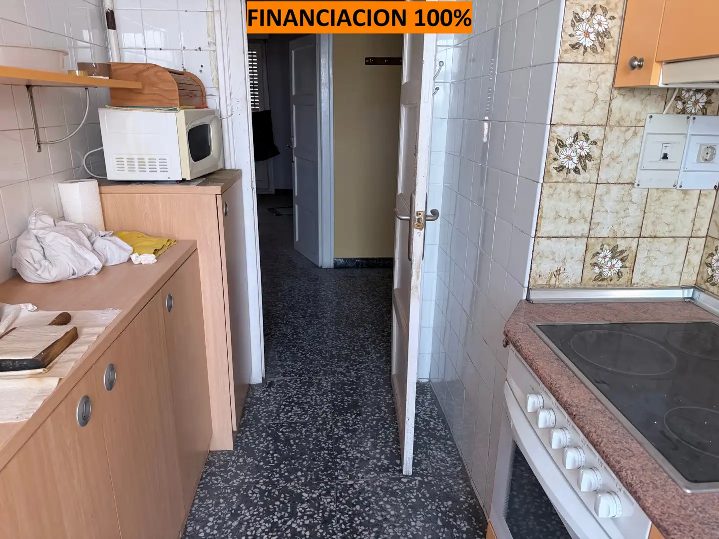 Cocina de Piso en venta en Zaragoza con Terraza y Amueblado
