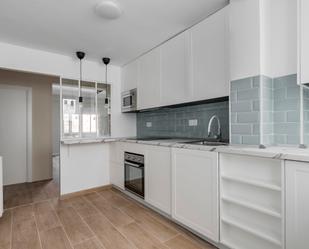 Kitchen of Flat for sale in  Madrid Capital  with Air Conditioner and Terrace