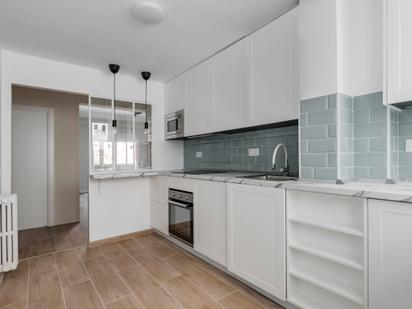 Kitchen of Flat for sale in  Madrid Capital  with Air Conditioner and Terrace