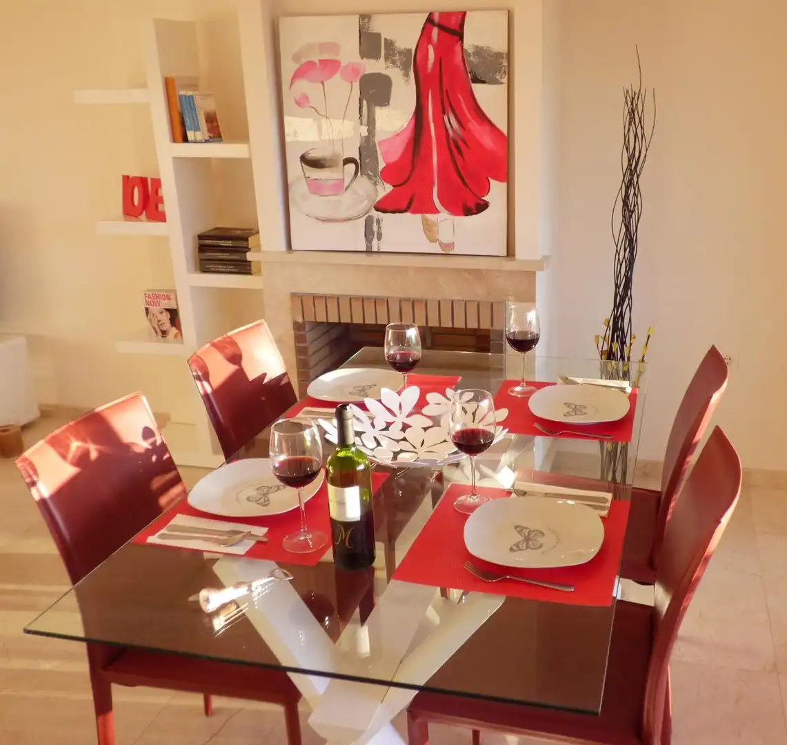 Comedor de Apartamento en venta en Fuengirola con Aire acondicionado, Jardín privado y Terraza