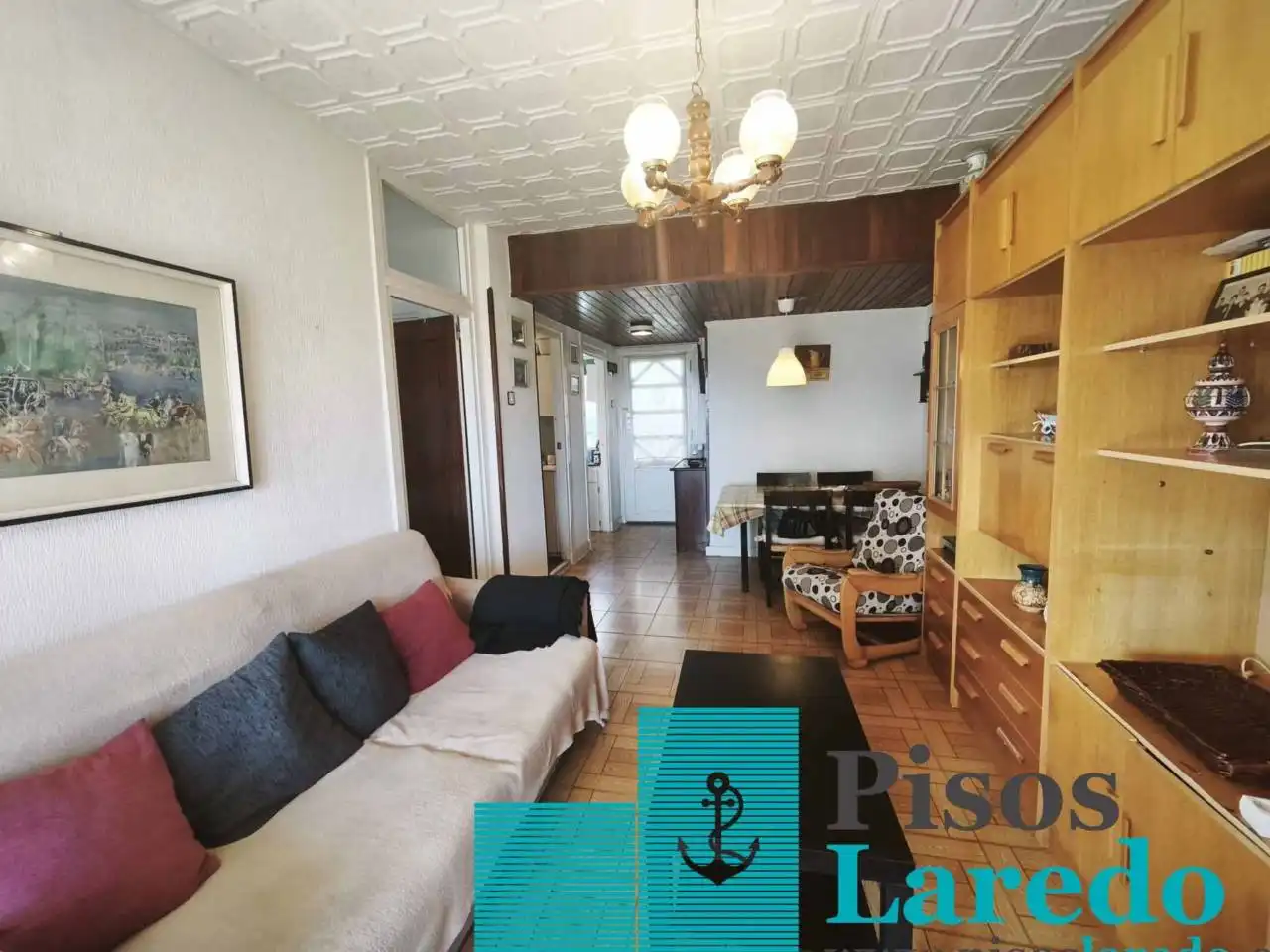 Sala de estar de Piso en venta en Laredo