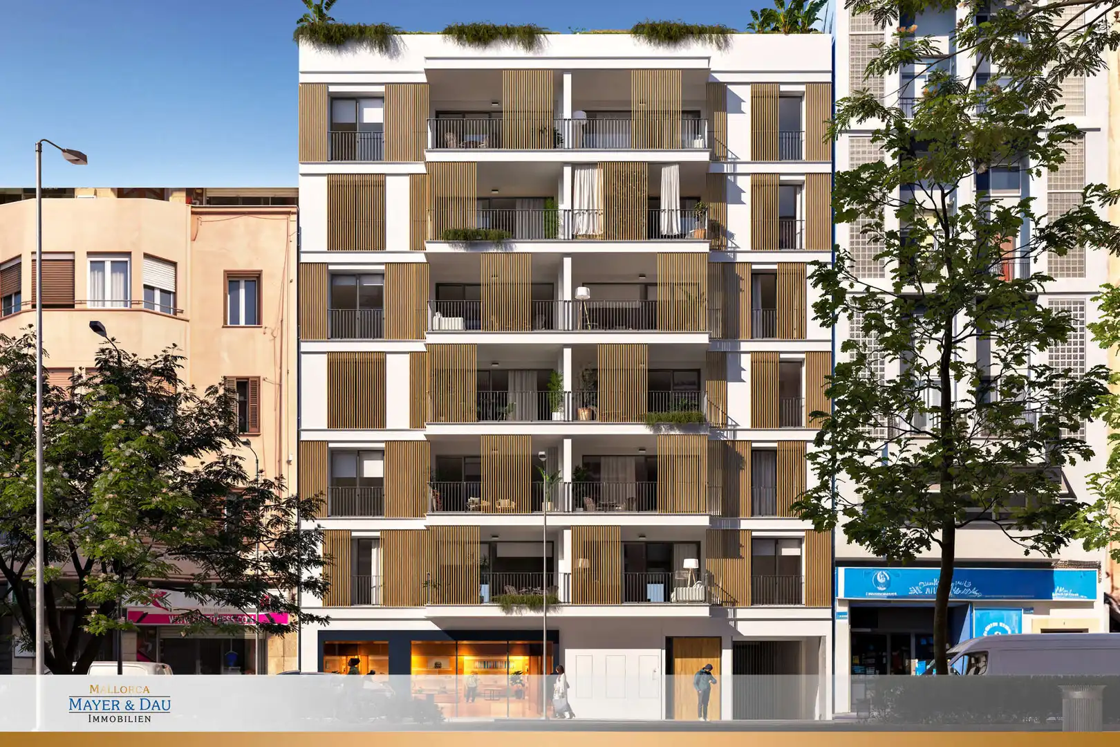 Vista exterior de Pis en venda en  Palma de Mallorca amb Aire condicionat, Calefacció i Terrassa
