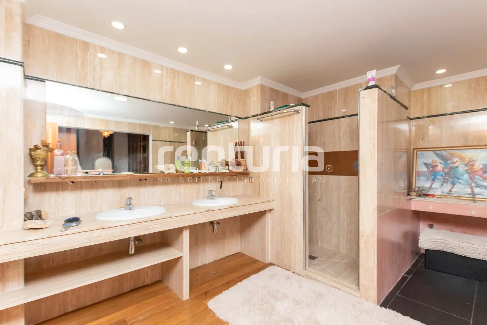 Baño de Casa o chalet en venta en Picanya con Aire acondicionado, Jardín privado y Parquet