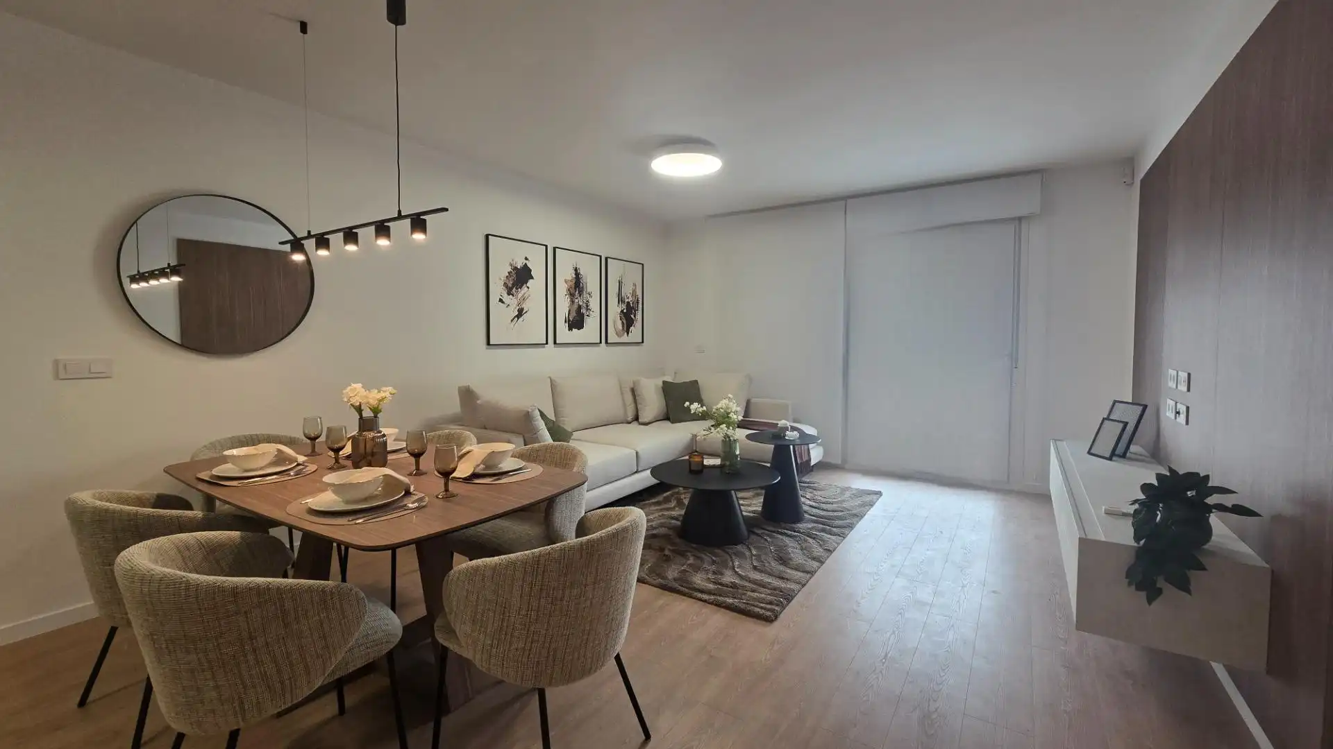Sala d'estar de Pis en venda en Monforte del Cid amb Aire condicionat, Calefacció i Jardí privat