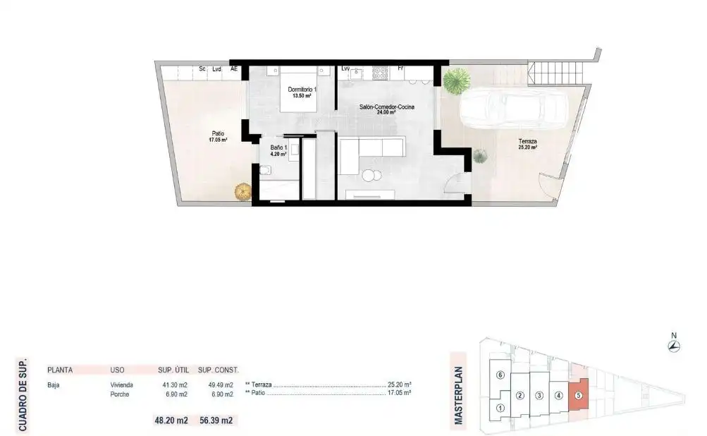 Appartement compact à vendre à San Pedro del Pinatar, imagen 11