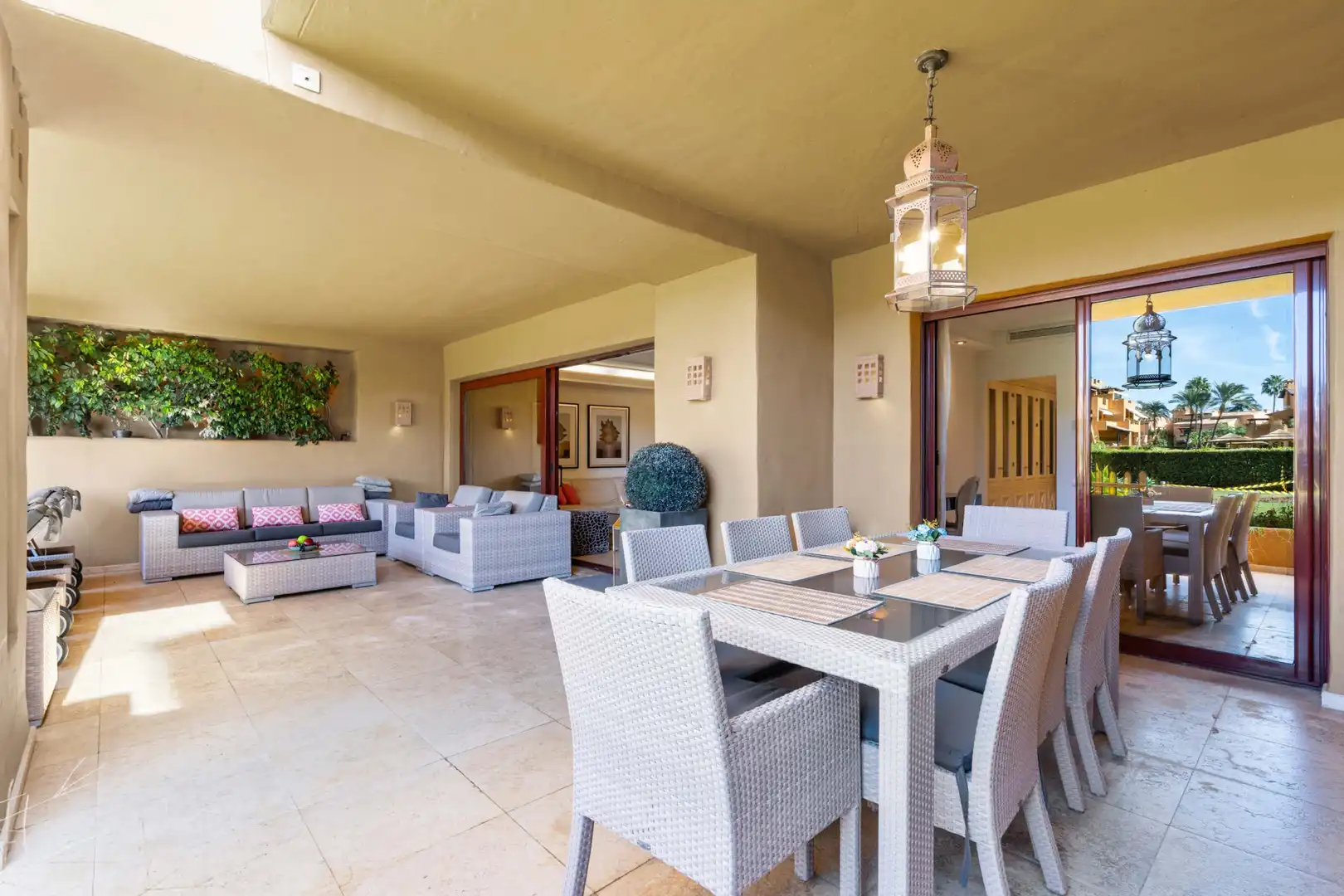 Terraza de Planta baja en venta en Estepona con Aire acondicionado, Terraza y Piscina