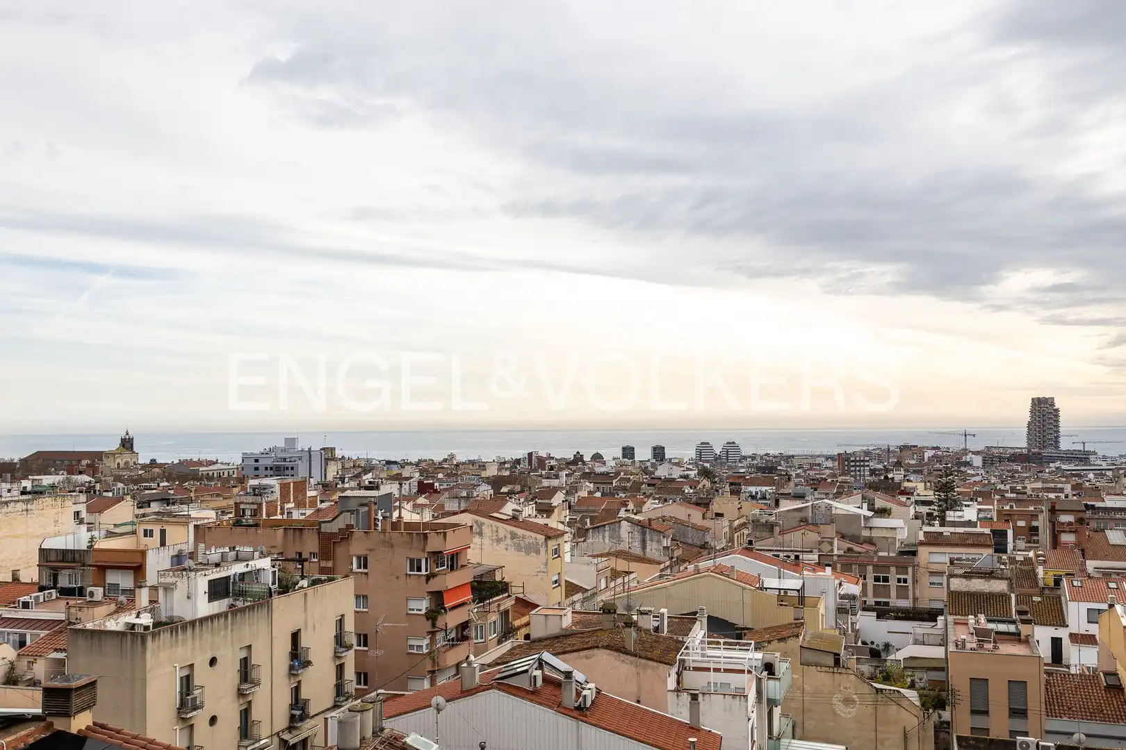 Exterior view of Flat for sale in Mataró  with Air Conditioner, Heating and Parquet flooring