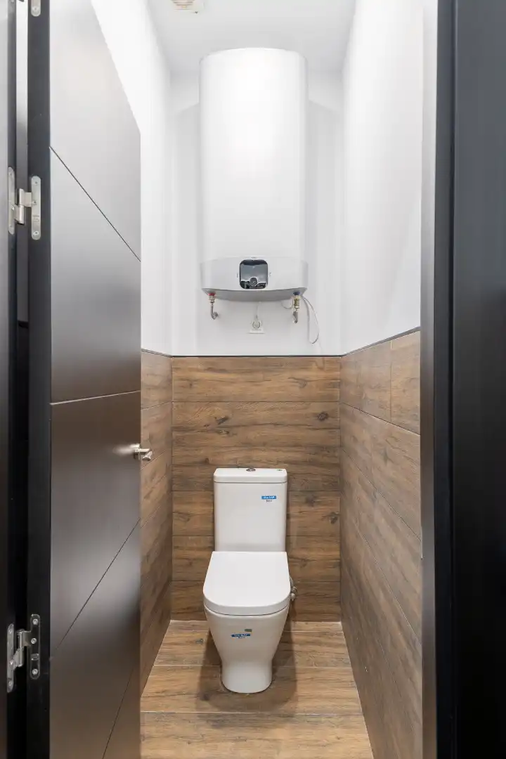 Baño de Apartamento de alquiler en Madrid con Aire acondicionado, Calefacción y Amueblado