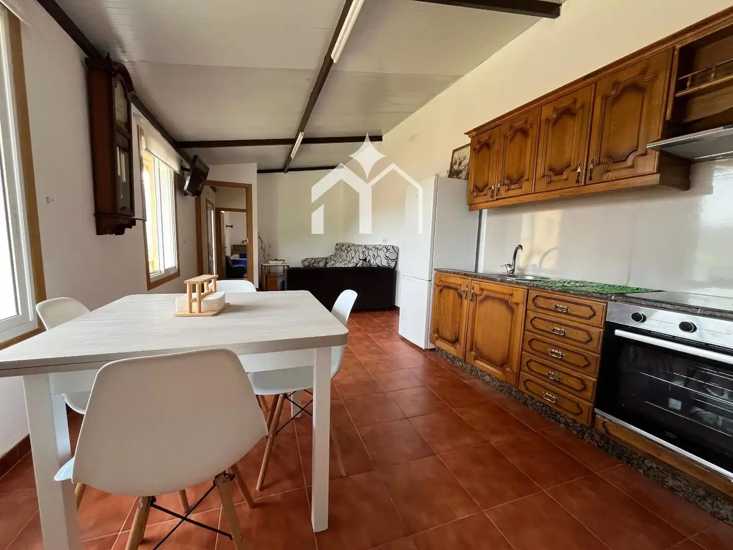 Cocina de Casa o chalet en venta en Moaña con Calefacción, Parquet y Terraza