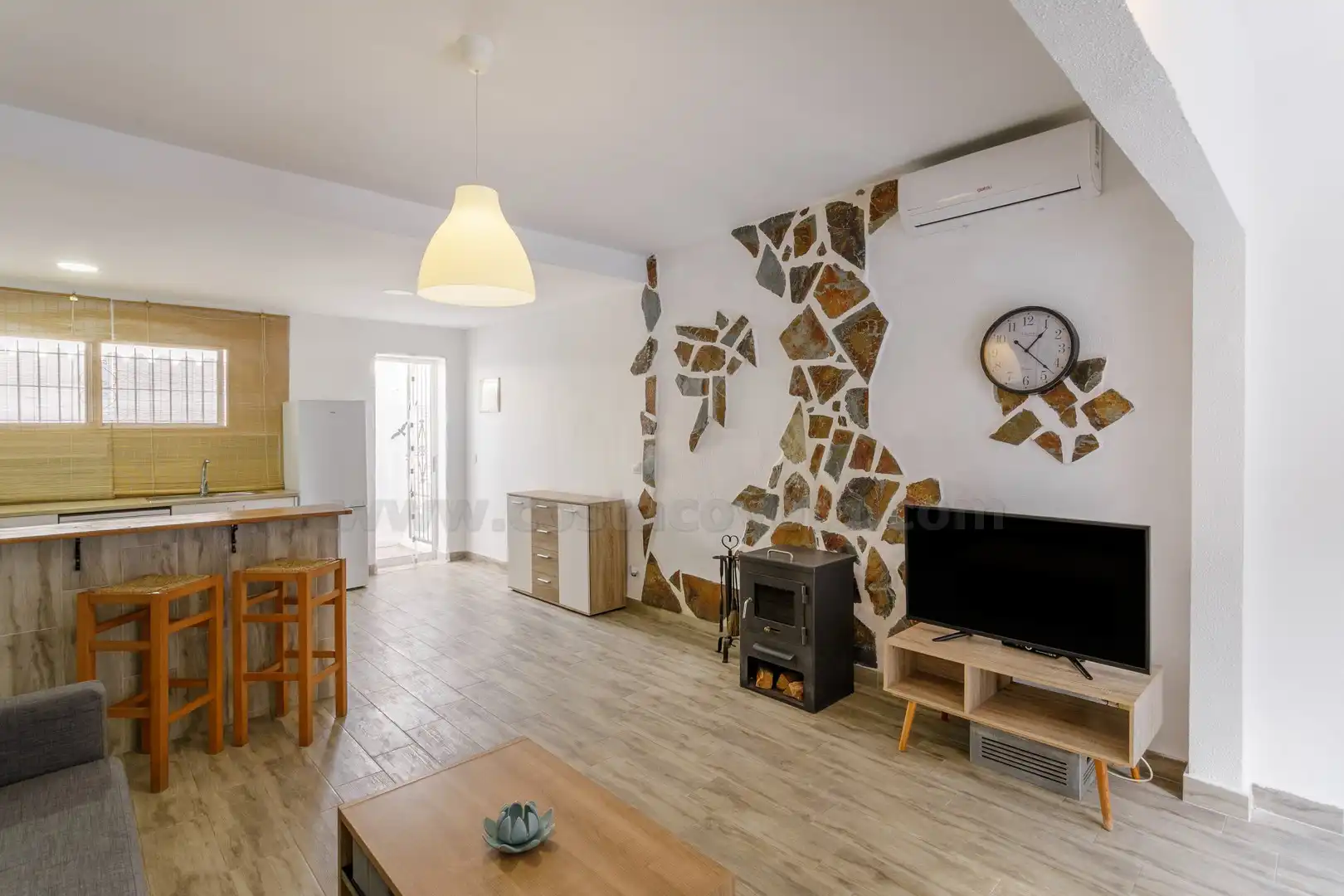 Living room of Houses for sale in El Campello  with Air Conditioner, Private garden and Terrace