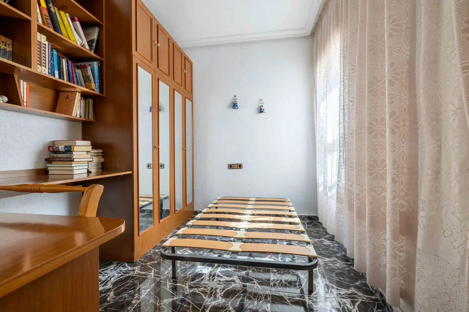 Schlafzimmer von Wohnung zum Verkauf in Murcia mit Klimaanlage, Terrasse und Abstellraum
