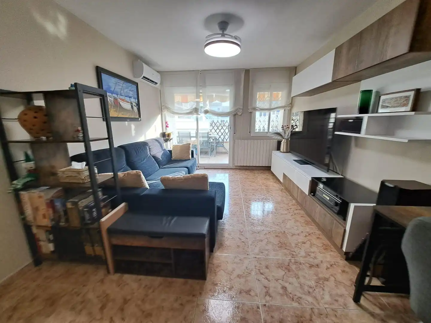 Wohnzimmer von Wohnung zum Verkauf in Pineda de Mar mit Heizung und Terrasse