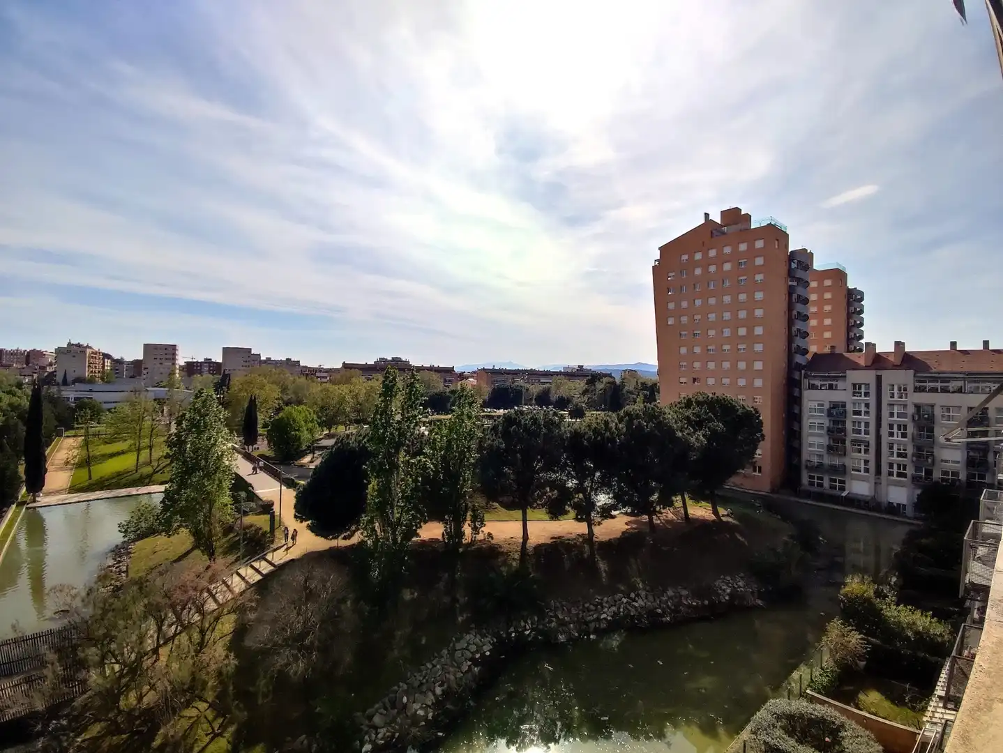 Vista exterior de Dúplex de lloguer en Girona amb Aire condicionat, Calefacció i Terrassa