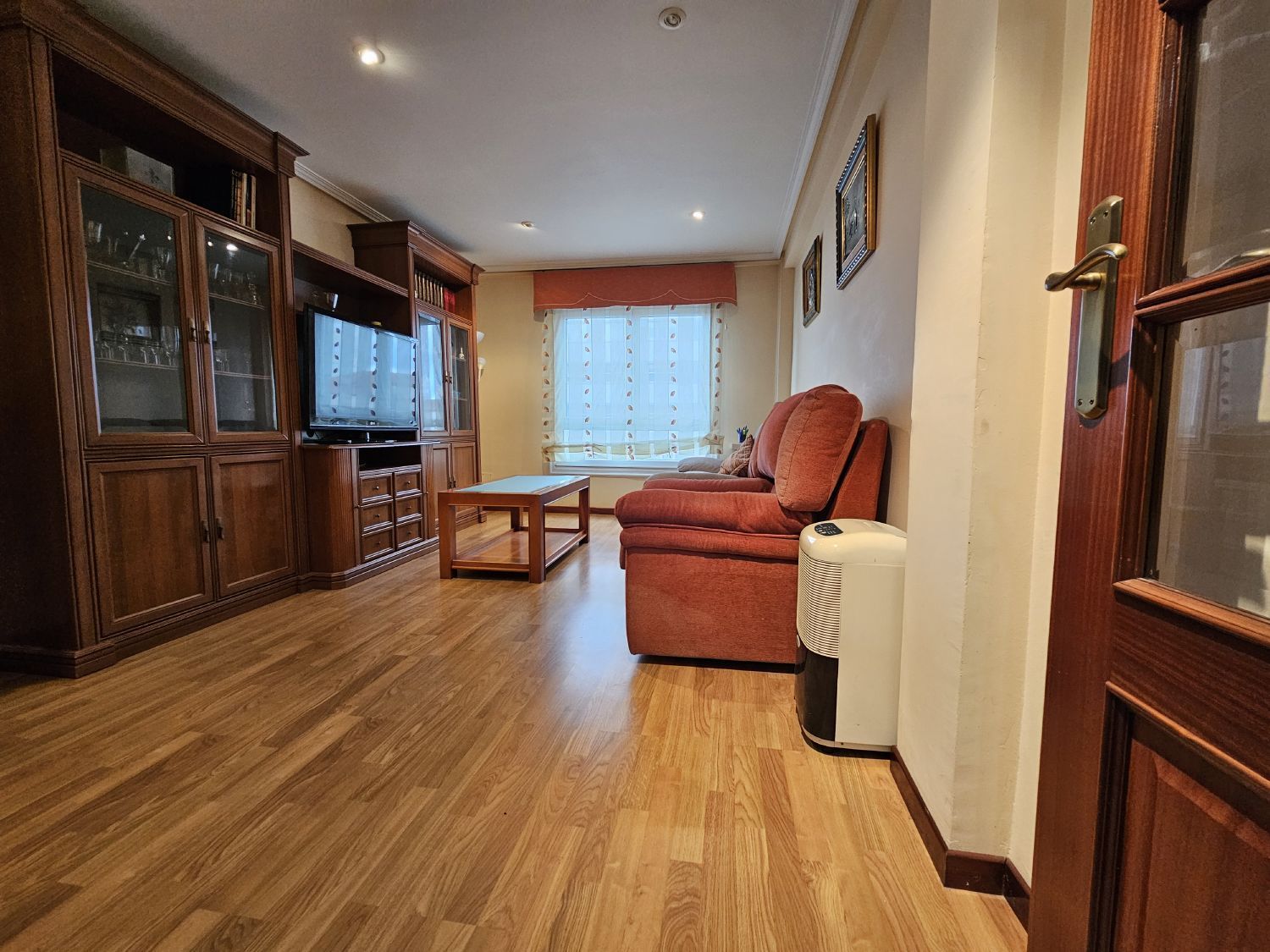 Living room of Flat for sale in A Coruña Capital   with Heating