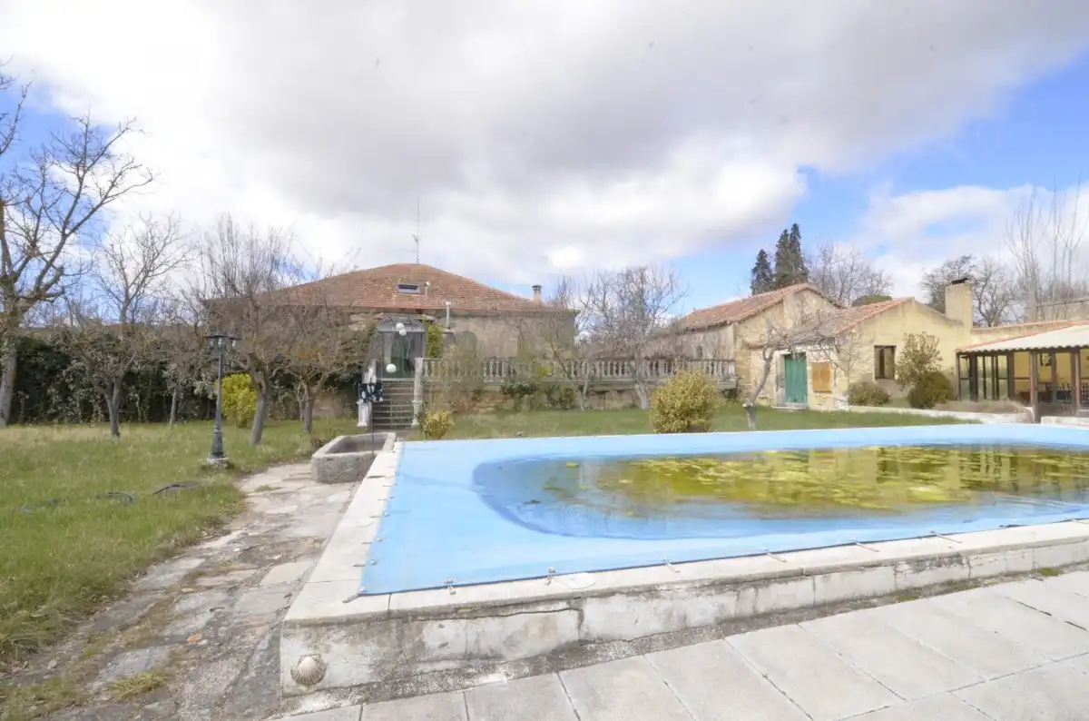 Jardín de Casa o chalet en venta en Valverdón con Trastero y Piscina