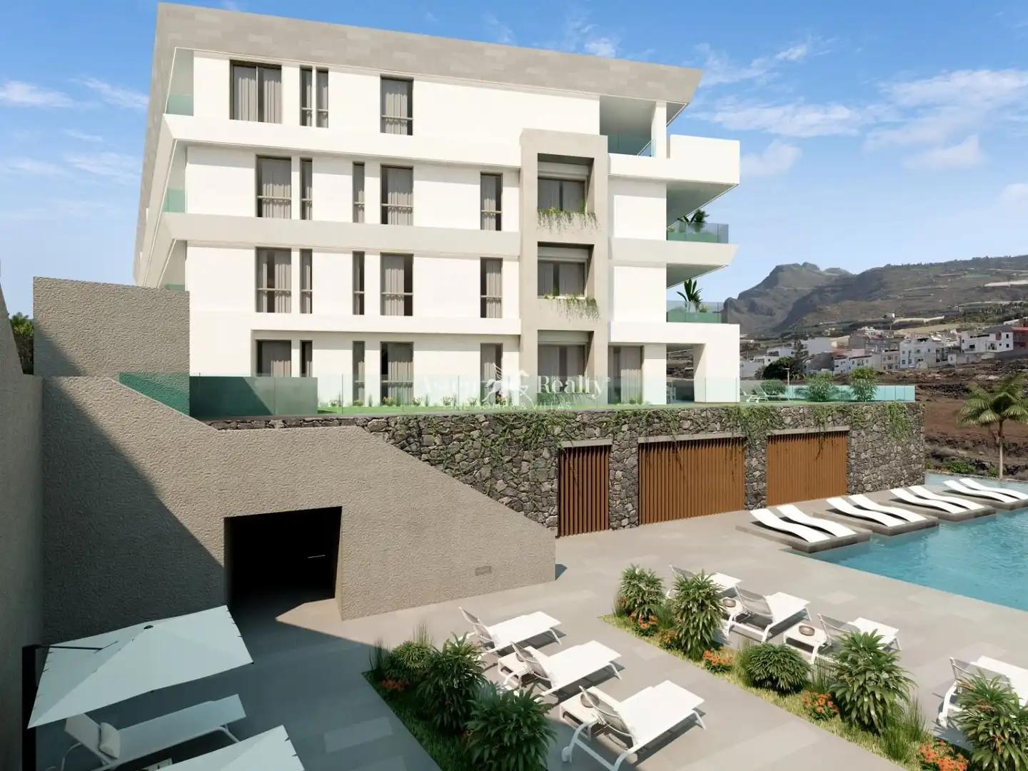 Vista exterior de Residencial en venta en Guía de Isora