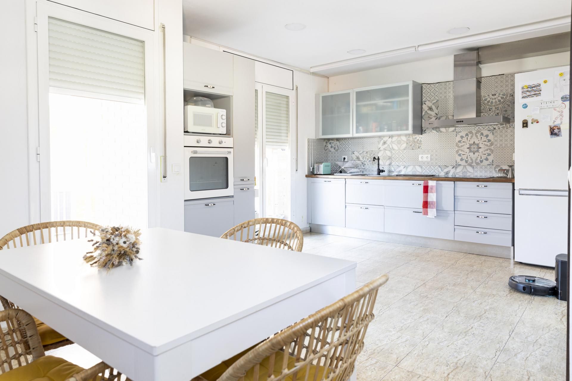 Cuina de Casa adosada en venda en Puigverd de Lleida amb Calefacció