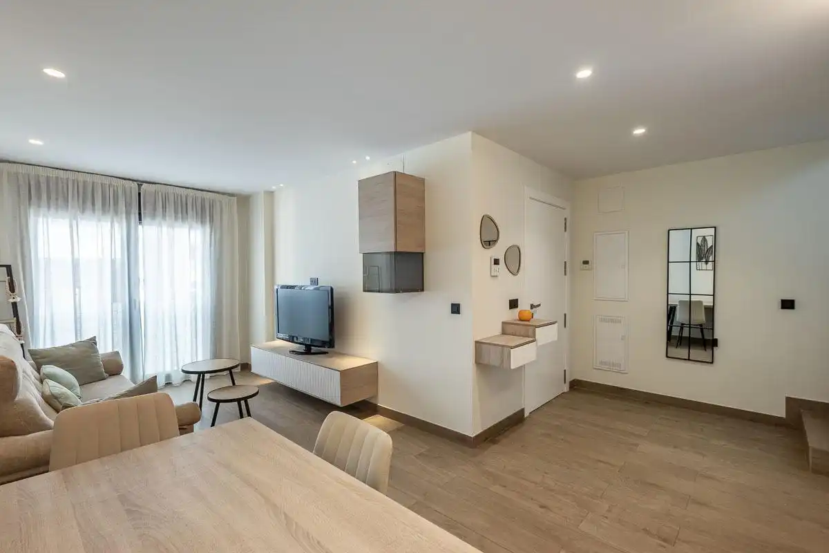 Wohnzimmer von Haus oder Chalet zum Verkauf in Albolote mit Klimaanlage, Heizung und Terrasse