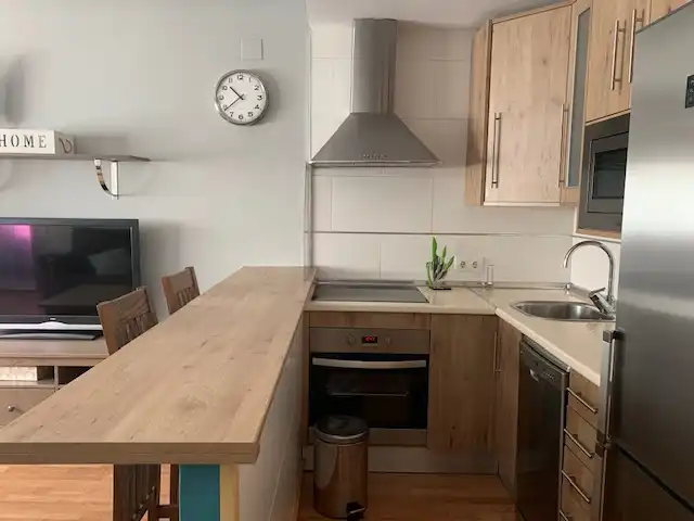Cocina de Piso de alquiler en Puertollano con Aire acondicionado, Calefacción y Terraza