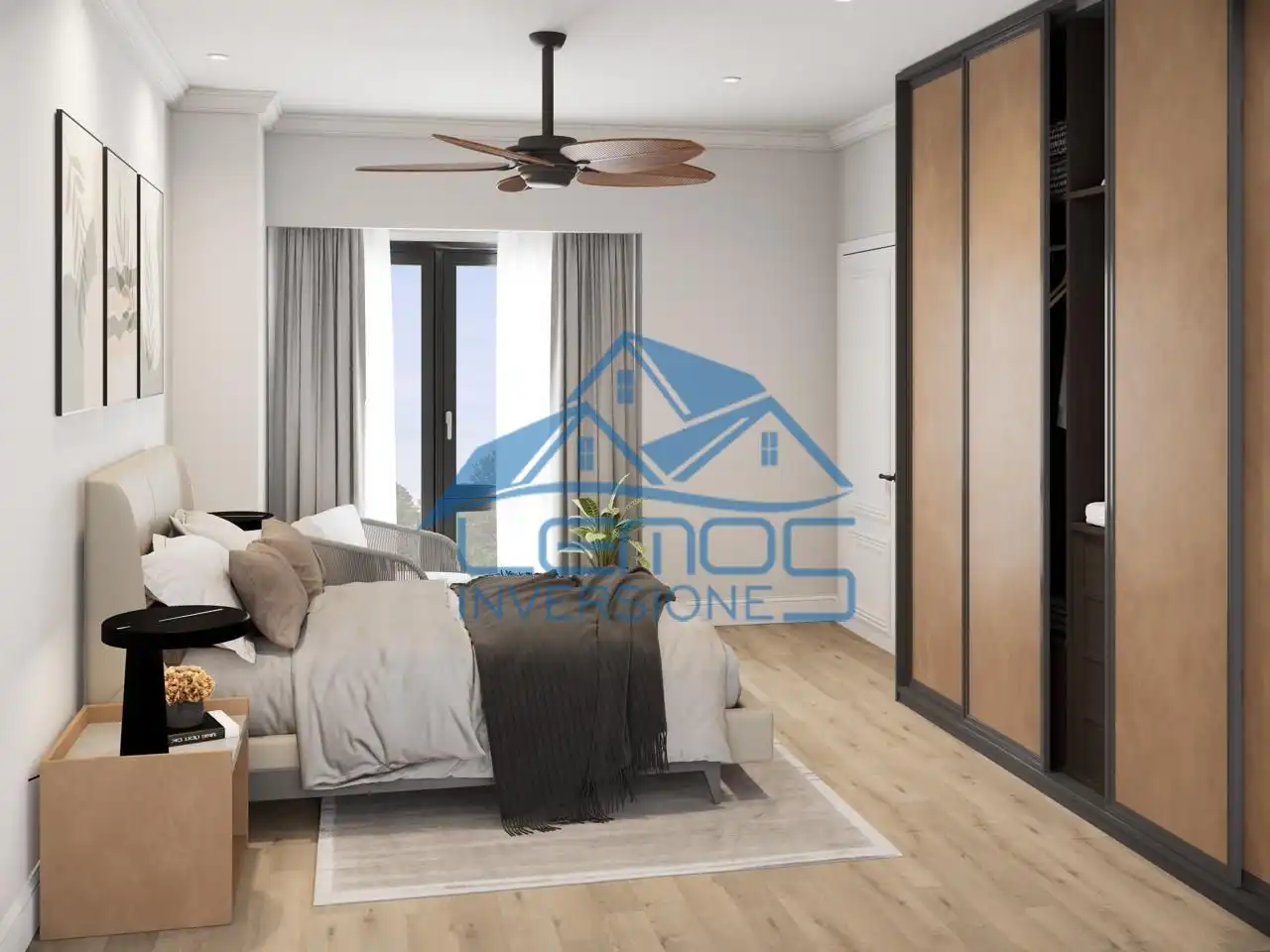 Schlafzimmer von Wohnung zum Verkauf in Chozas de Abajo mit Terrasse