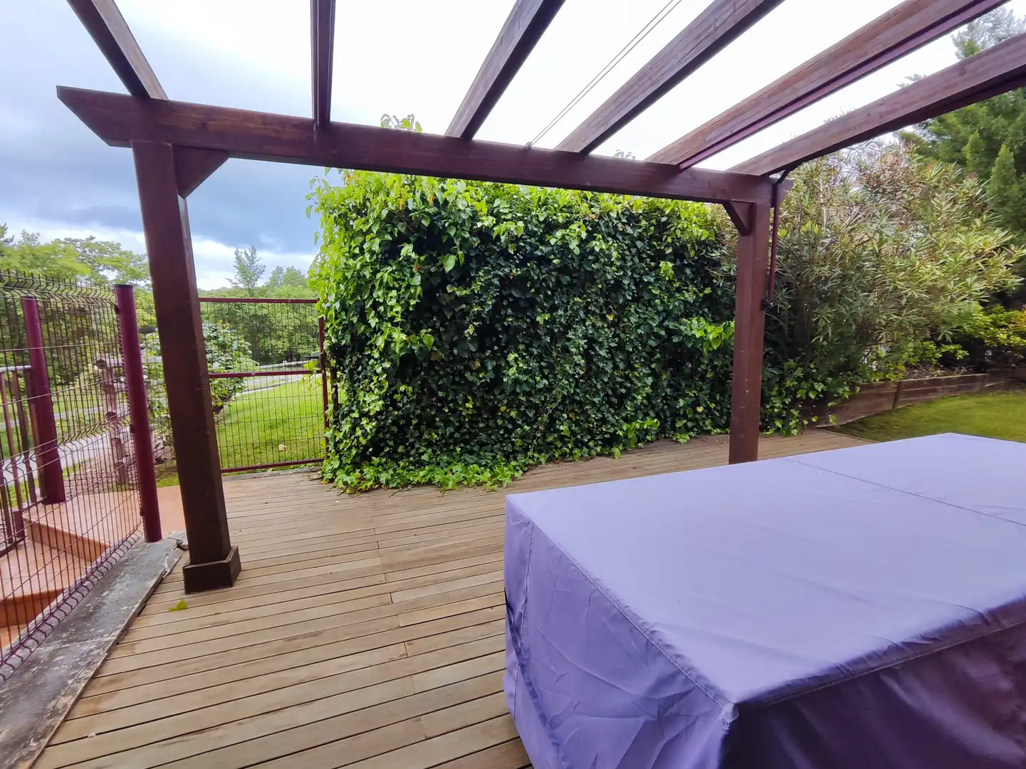 Terraza de Casa adosada en venta en Sojuela con Calefacción, Jardín privado y Parquet