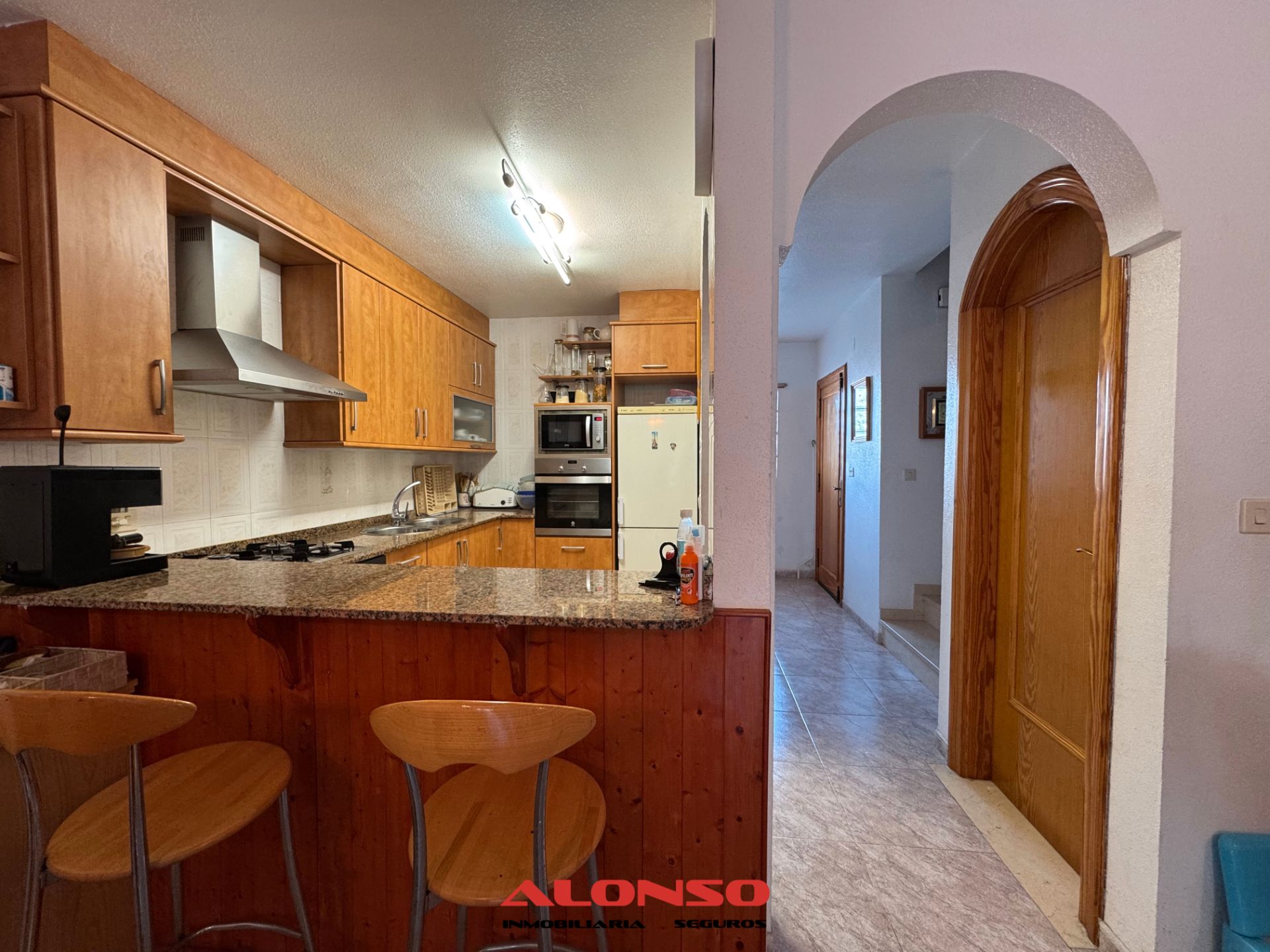 Kitchen of Single-family semi-detached for sale in Vinaròs  with Air Conditioner, Private garden and Terrace